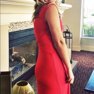 Max Studio Maxi Jersey Dress